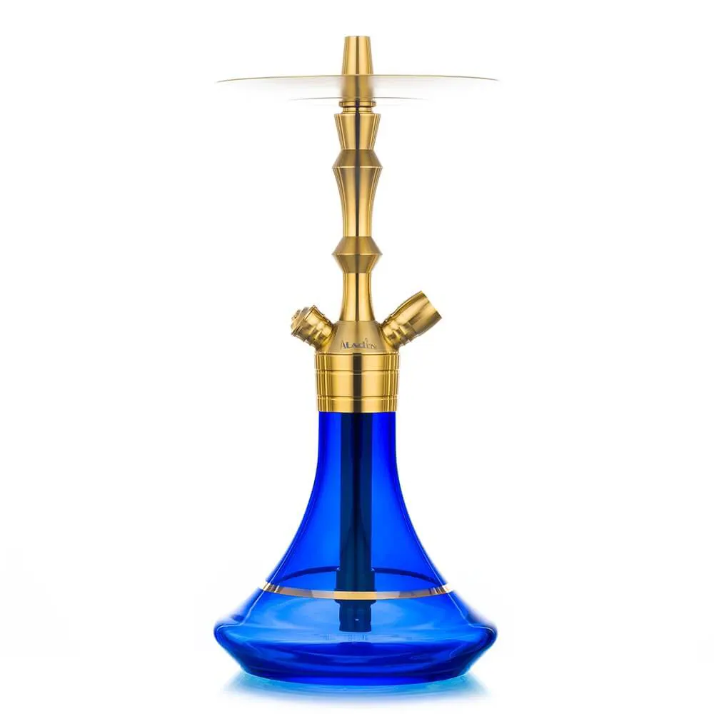 Aladin Shisha MVP 360 Gold - Ocean Blue 2