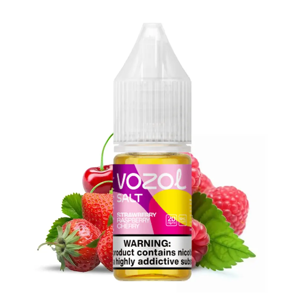 Vozol Liquid Strawberry Raspberry Cherry 10ml