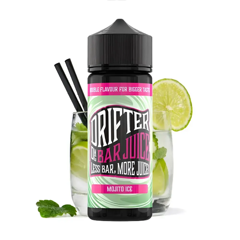 drifter bar juice mojito ice 100ml shortfill