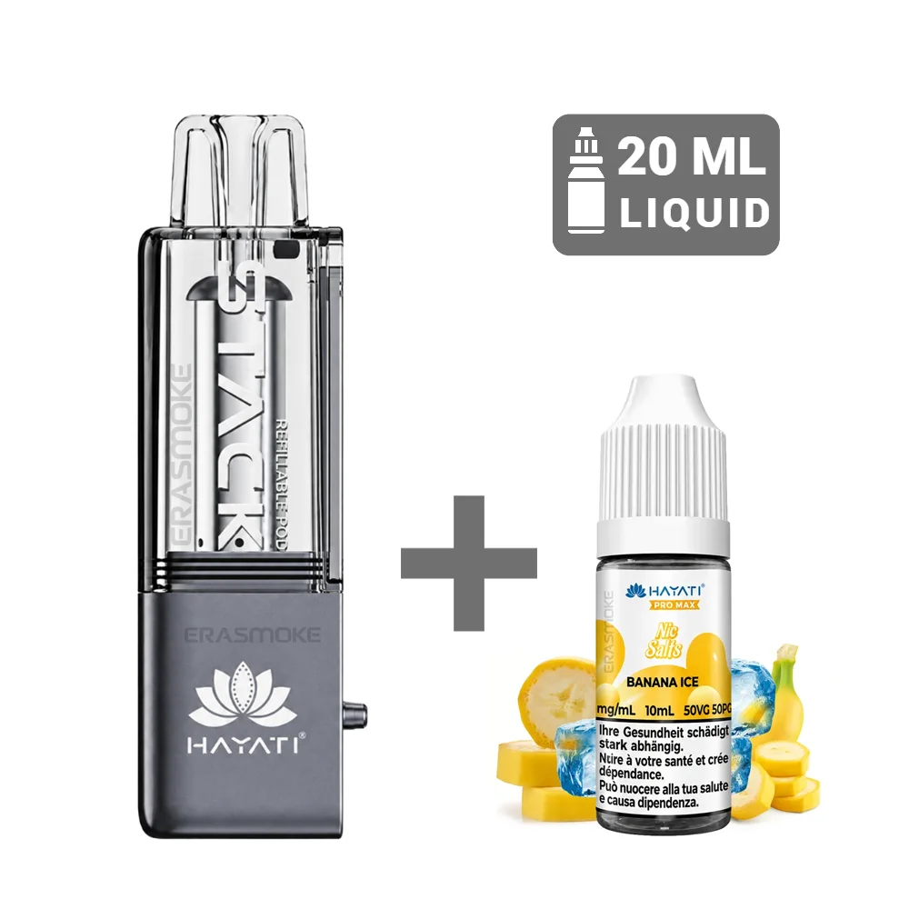 hayati stack elite refill set banana ice