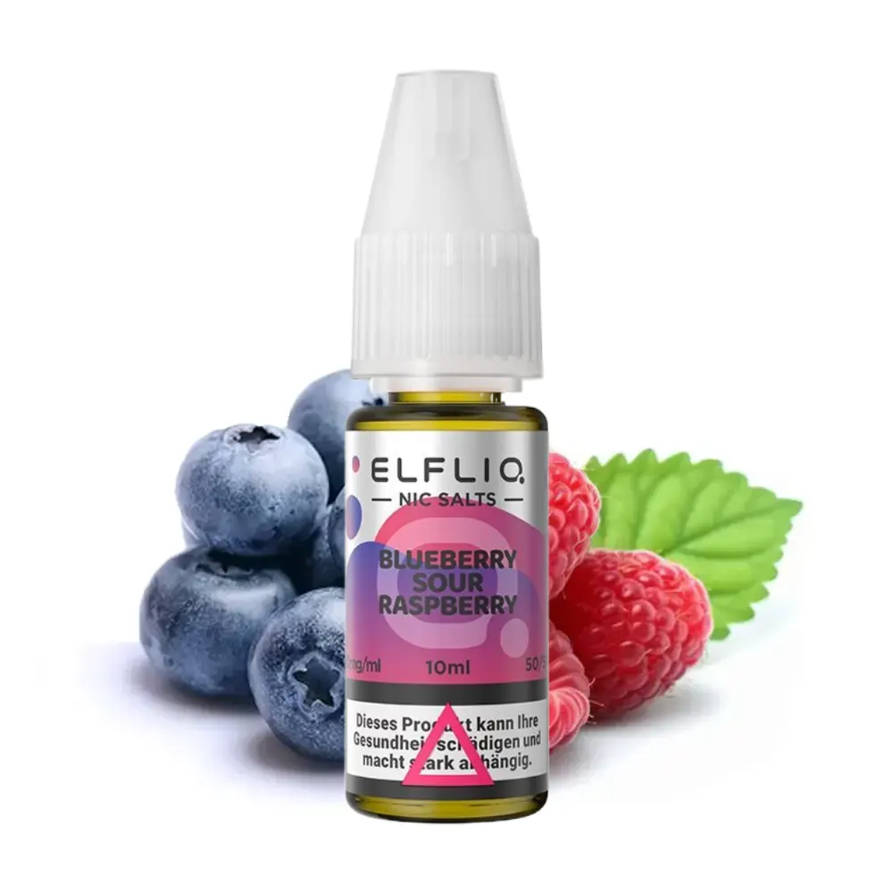 Elfliq Blueberry Sour Raspberry Liquid 10ml