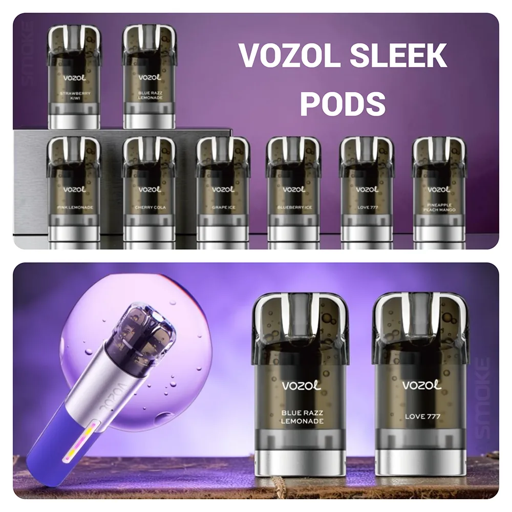 vozol sleek pod system pods
