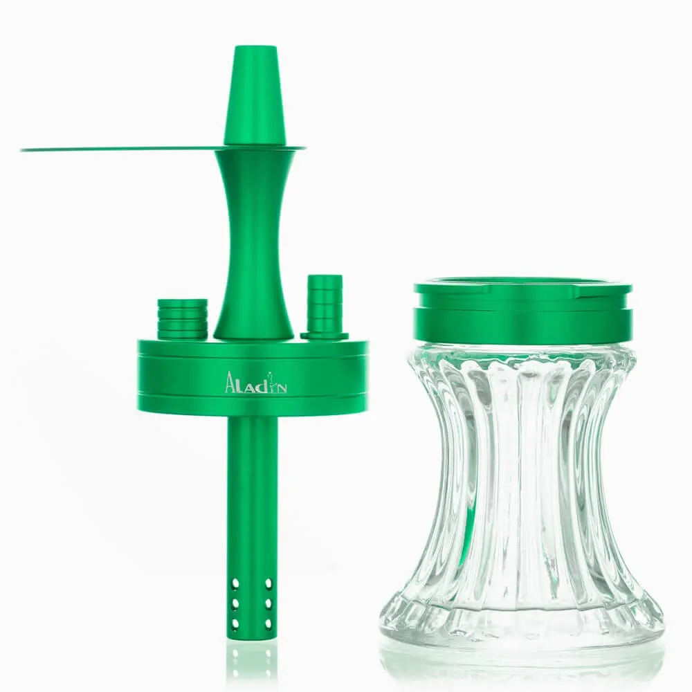 Aladin Shisha 2GO Alu Green 4