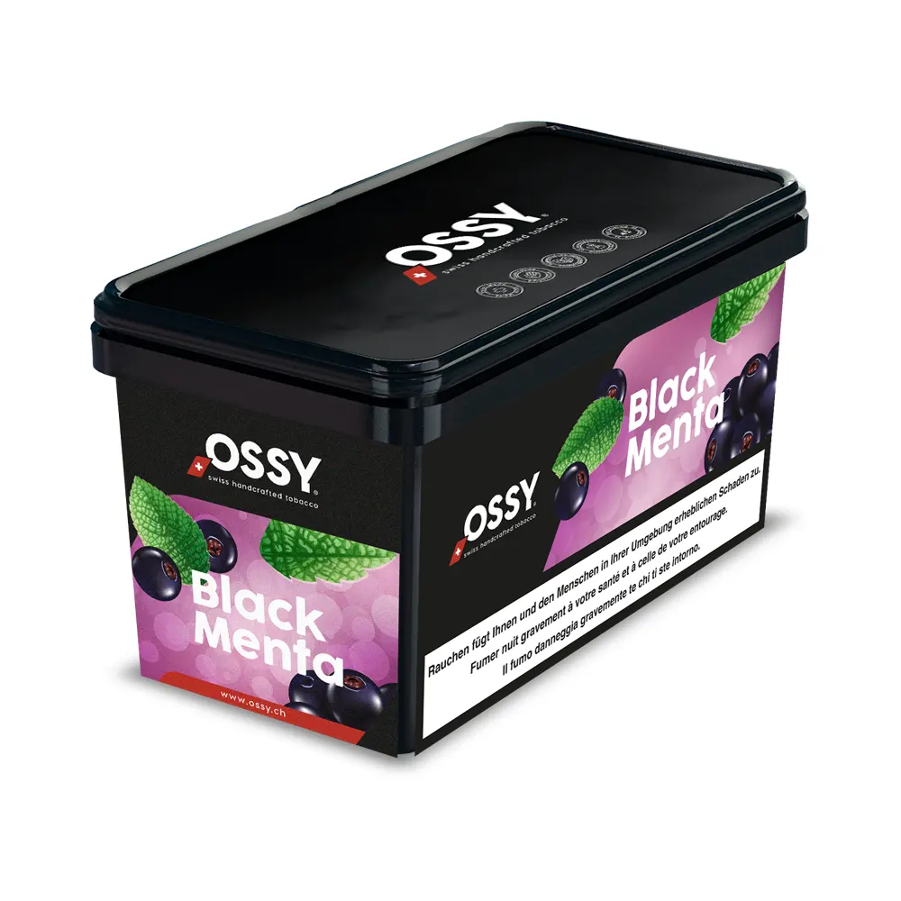 Ossy Smoke Black Menta Tabak 1kg