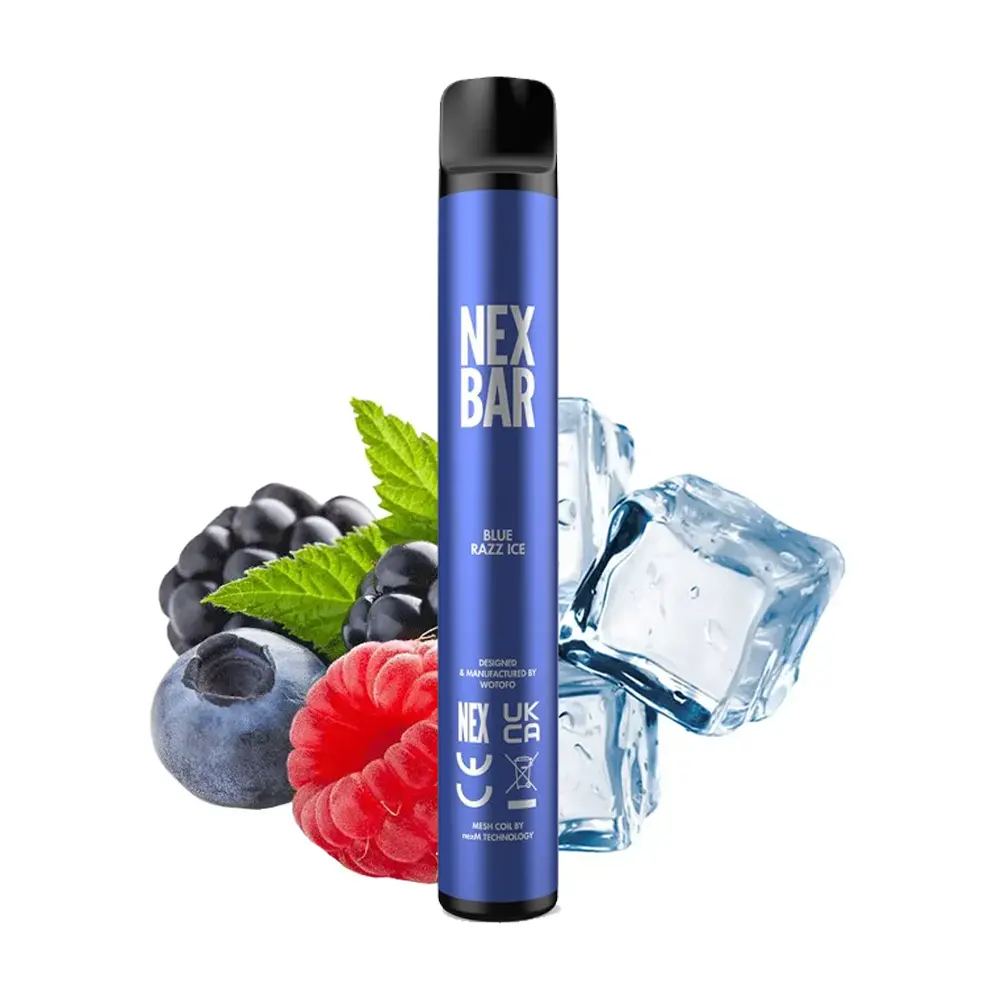 WOTOFO Nexbar 600 Blue Razz Ice