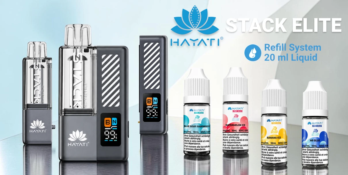hayati stack elite vape system