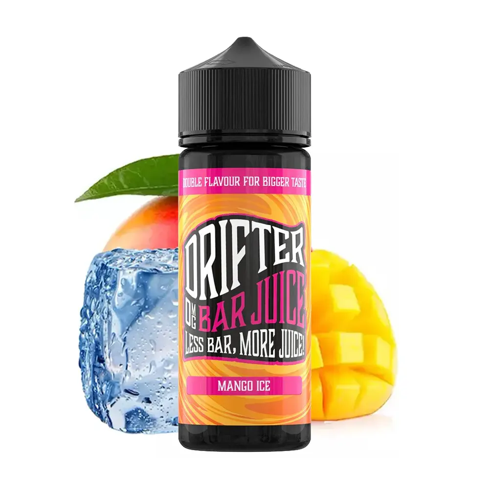 drifter bar juice mango ice 100ml shortfill
