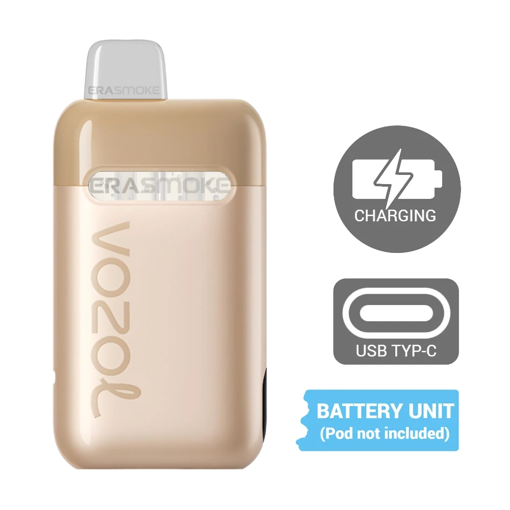 vozol neon plug max akku champagne gold