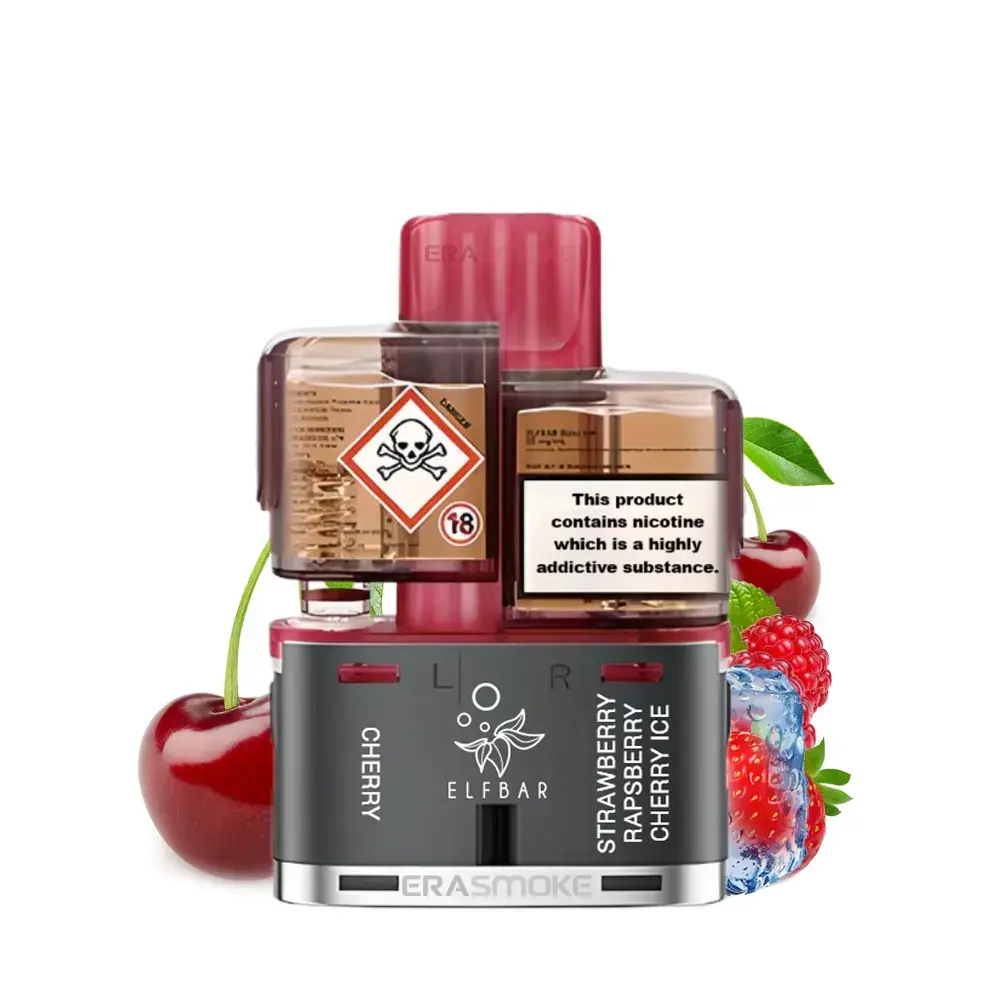 Elfbar Dual 10K Refill Pod Cherry Edition