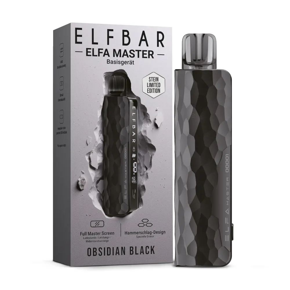 Elfbar Elfa Master Obsidian Black (Limited Edition)