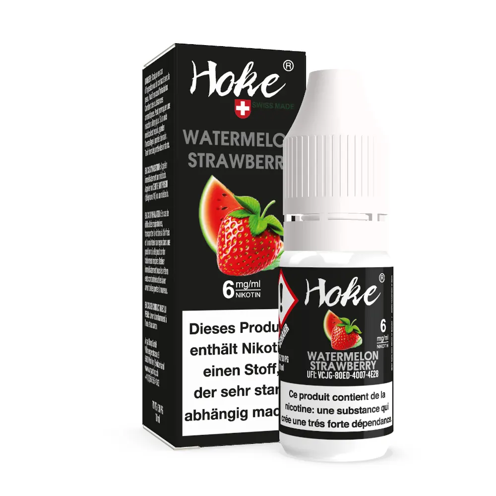 Hoke Liquid Watermelon Strawberry 10ml (6mg)