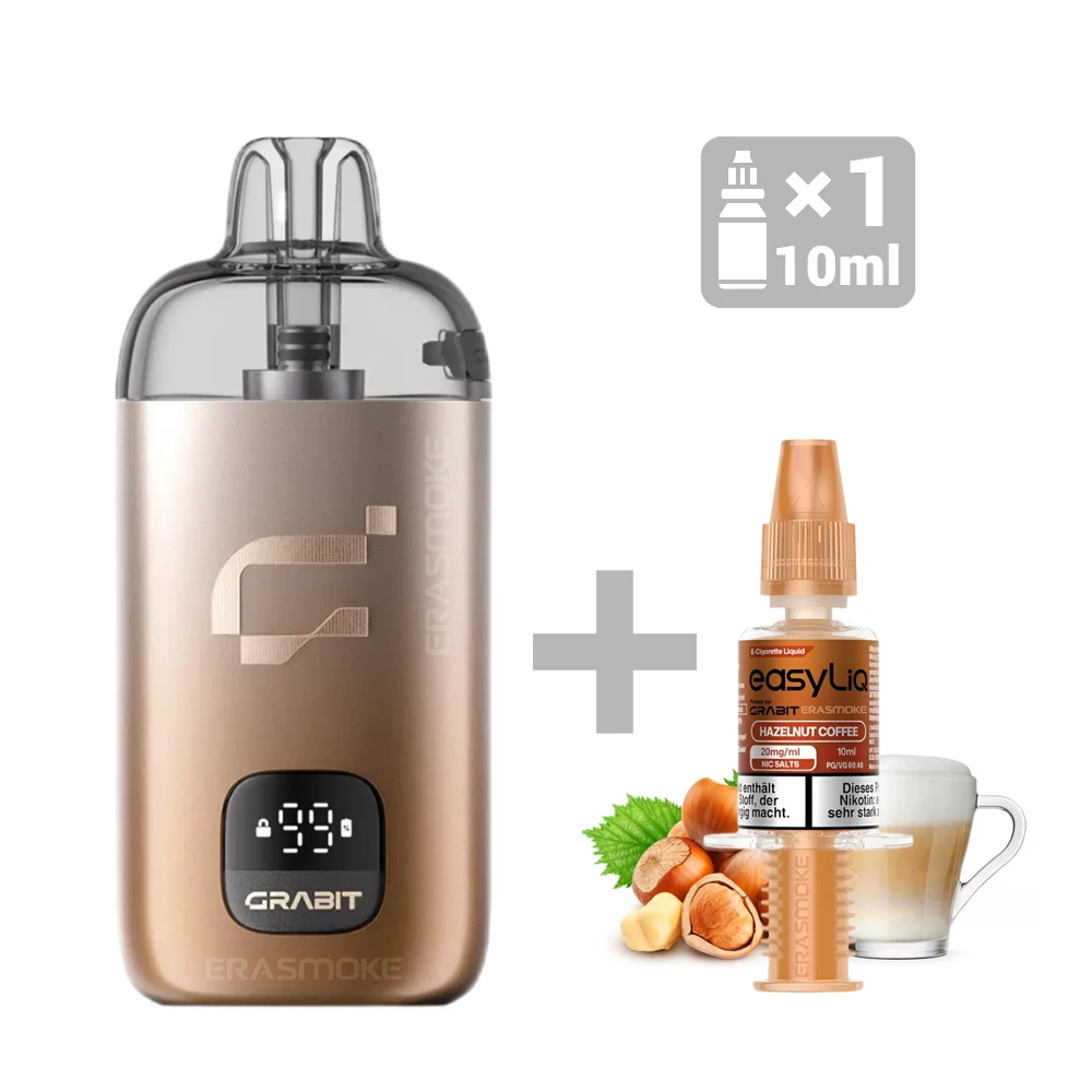 grabit max starter kit hazelnut coffee