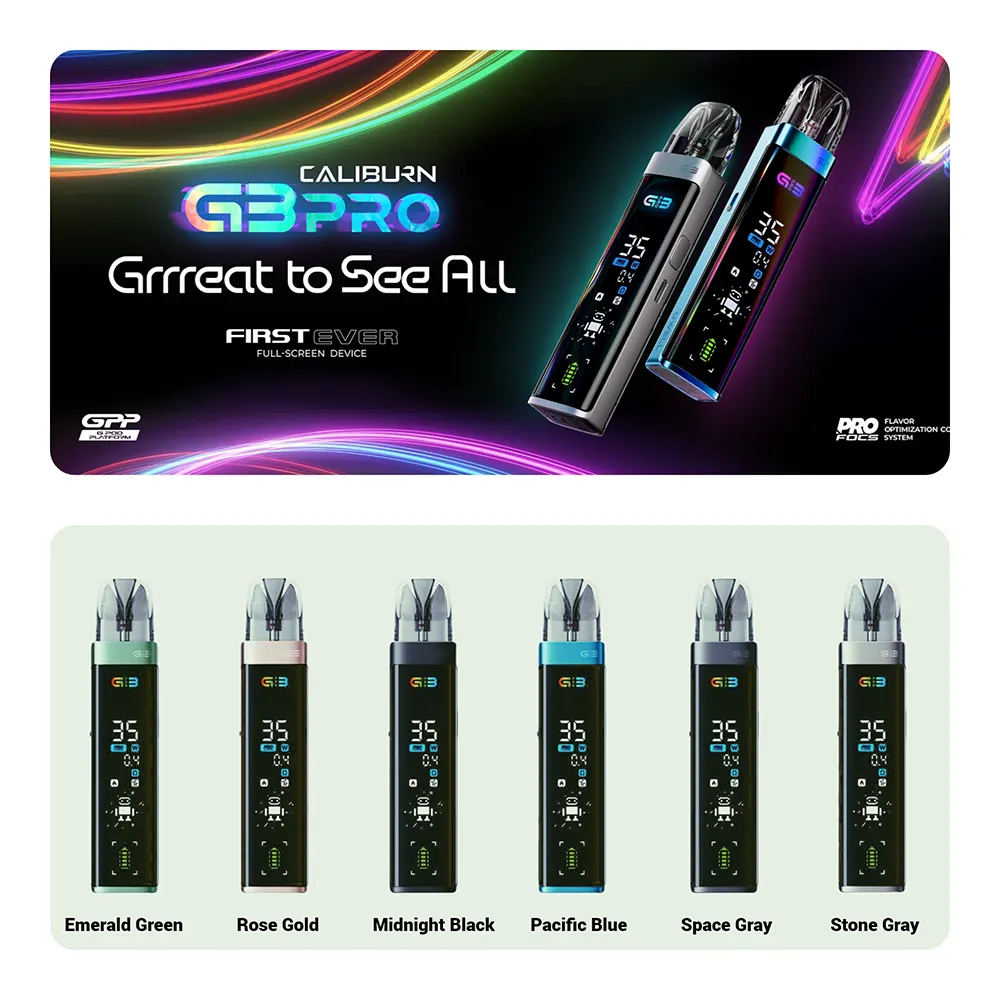 Uwell Caliburn G3 Pro Farben