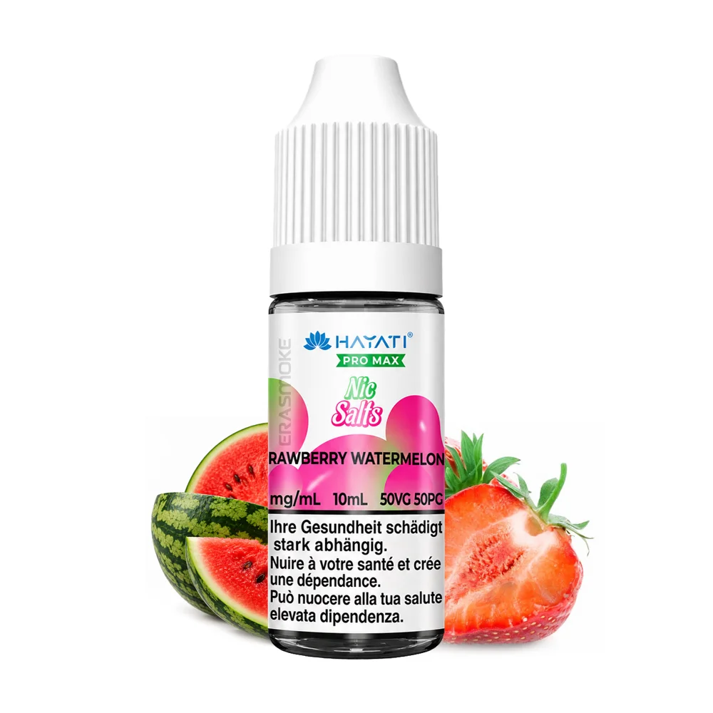 hayati nic salt liquid strawberry watermelon