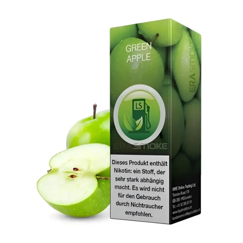 liquid station green apple 20mg