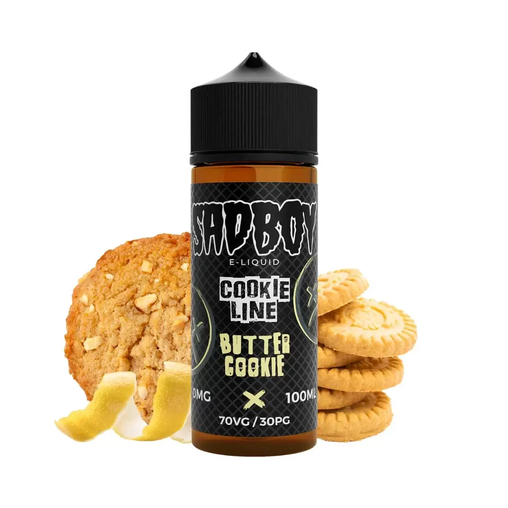 sadboy shortfill butter cookie 100ml