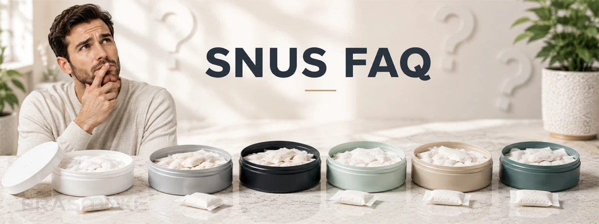 Snus Fragen und Antworten Snus Fragen und Antworten