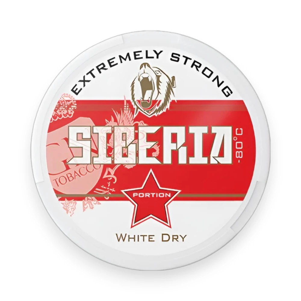 siberia snus rot white dry