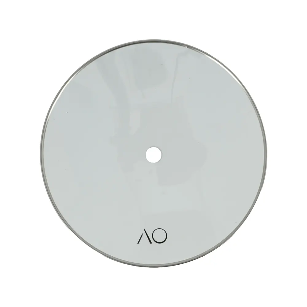 AO Glas-Kohleteller - Silber 1