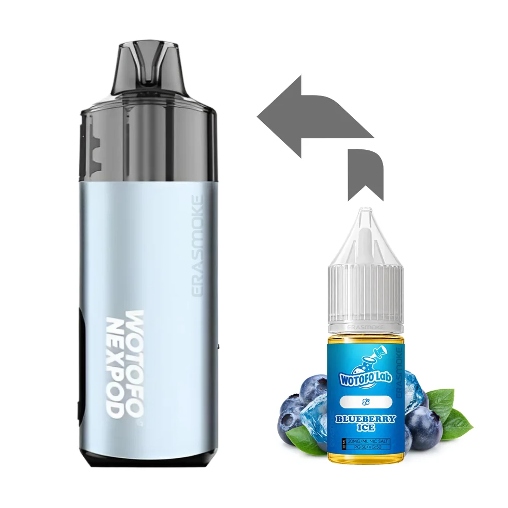 Wotofo NexPod Pro 15K Kit Blueberry Ice (Blue)