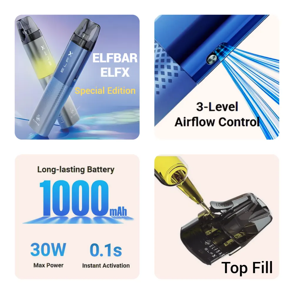 Elfbar Elfx Special Edition Eigenschafen