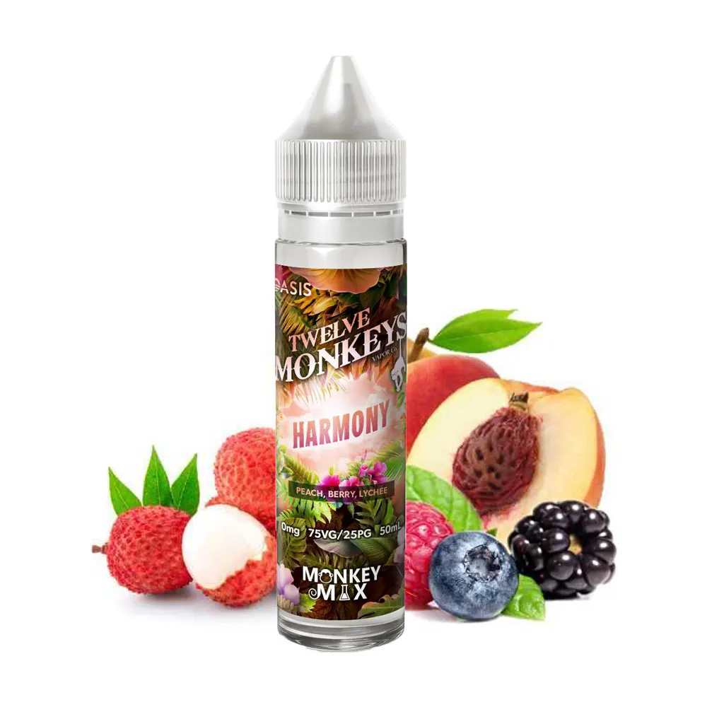 Twelve Monkeys Oasis Harmony 50ml Shortfill