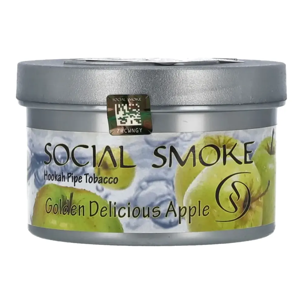 social smoke golden delicious apple