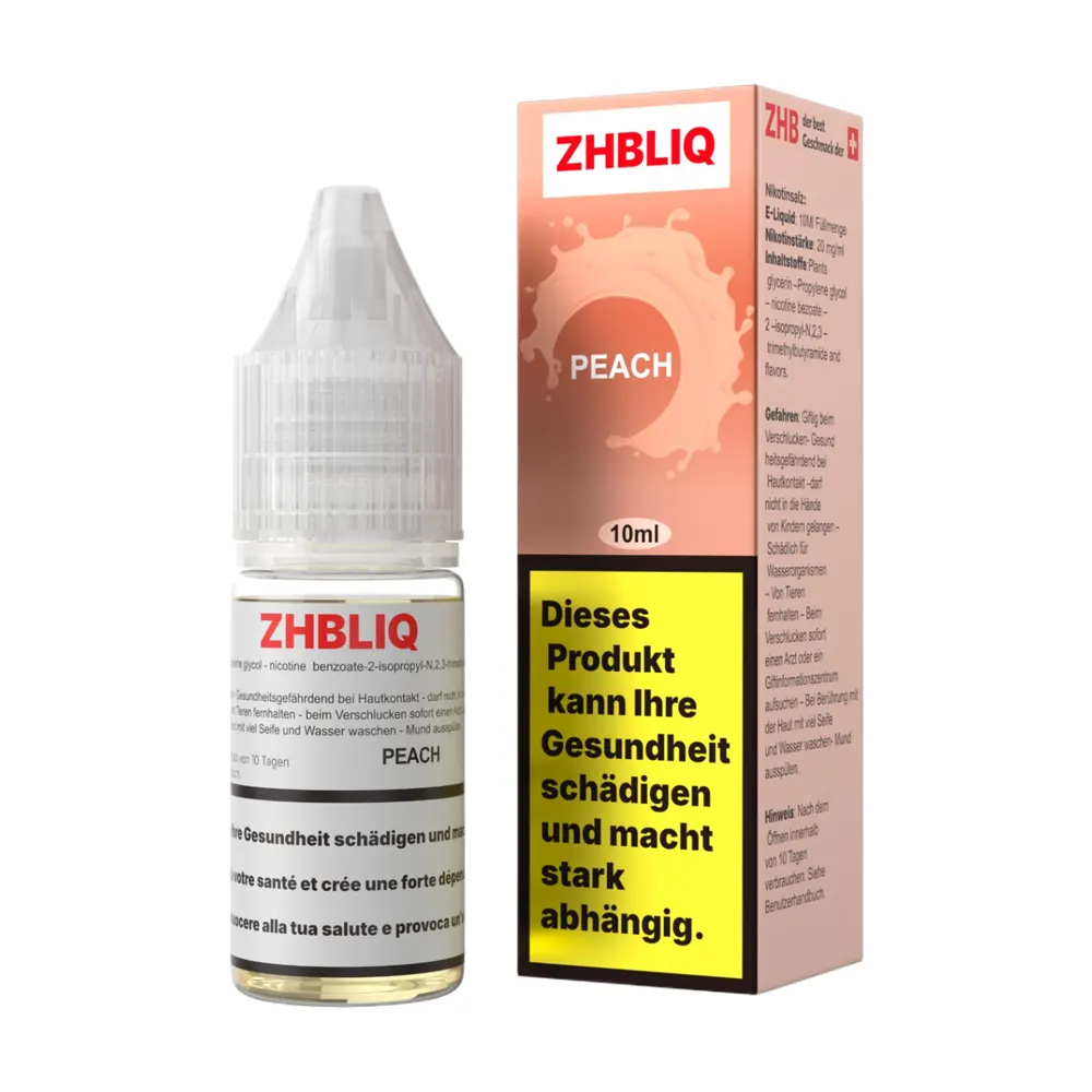 ZHB Liquid Peach 10ml (20mg) 