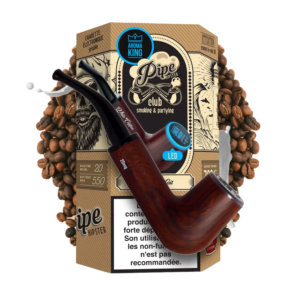 Aroma King Pipe White Coffee