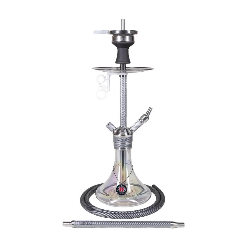 AMY Deluxe Shisha - Carbonica Force RS Silber