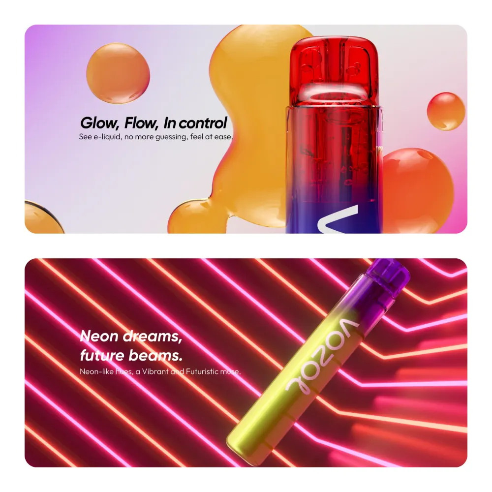 VOZOL Neon 800 Design