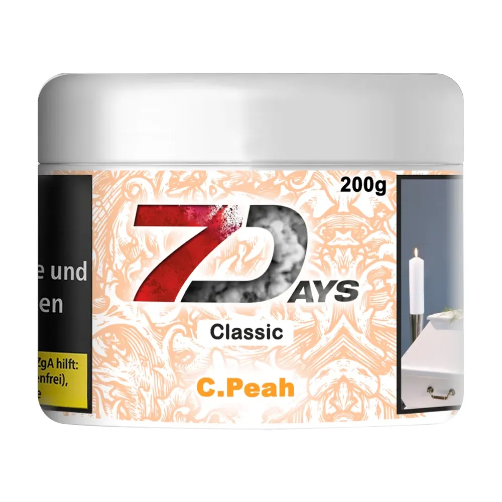 Cold Peach 7 Days Tabak 200g