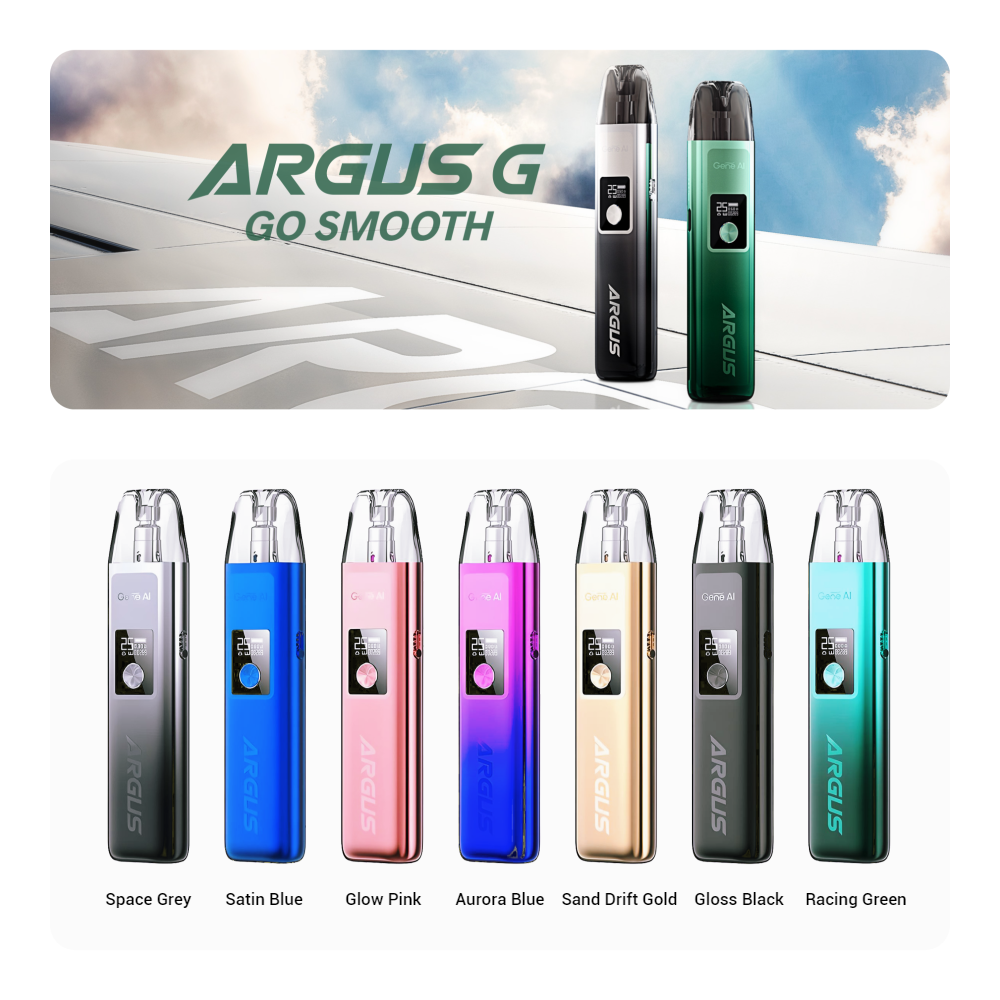 Voopoo Argus G Vape Kit Farben