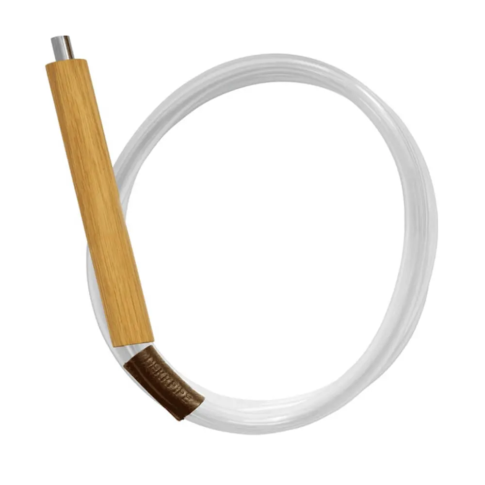 Hekkpipe Shisha - Deluxe Braun Schlauch