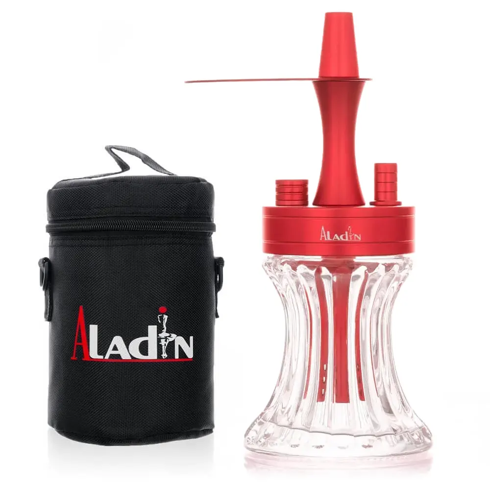 Aladin Shisha 2GO Alu Red 1
