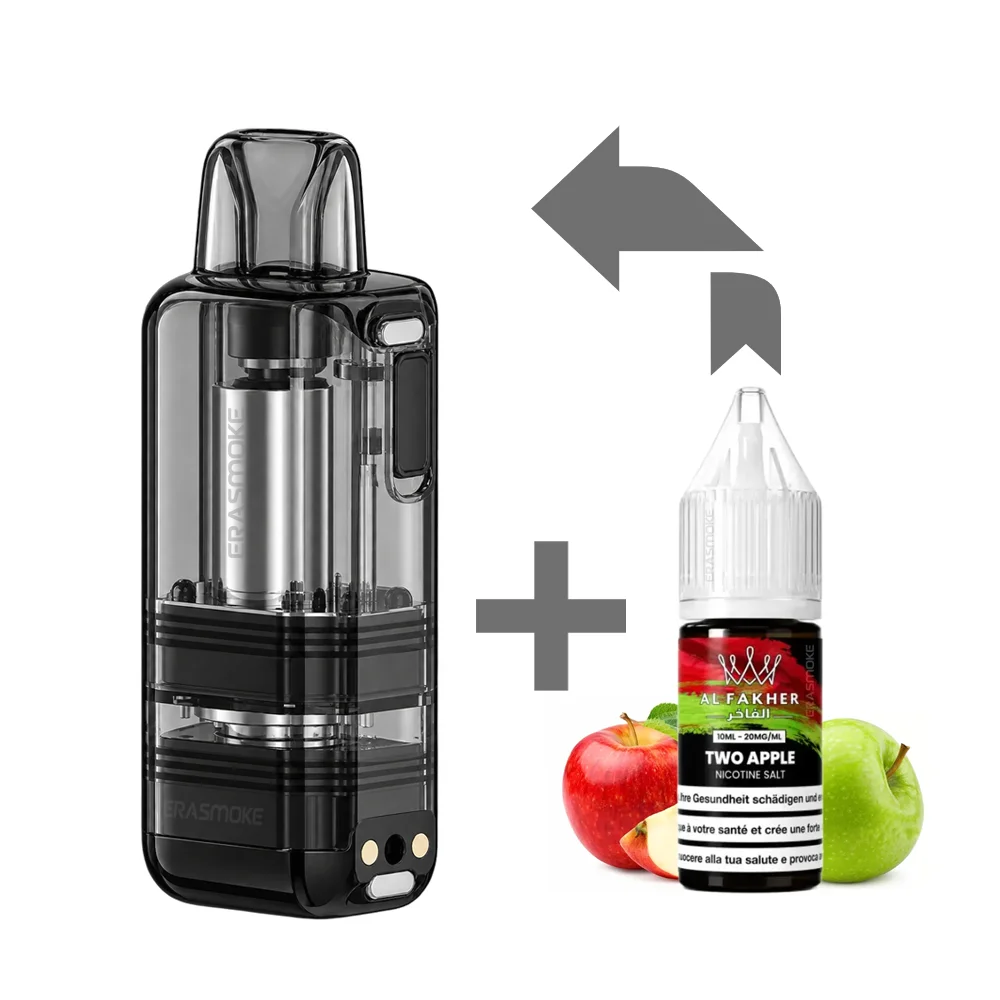 Al Fakher Cubic 30K Refill Set Two Apple