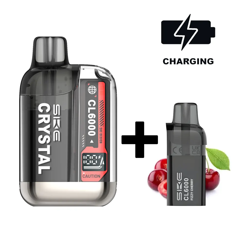 SKE Crystal CL6000 Starter-Kit Fizzy Cherry