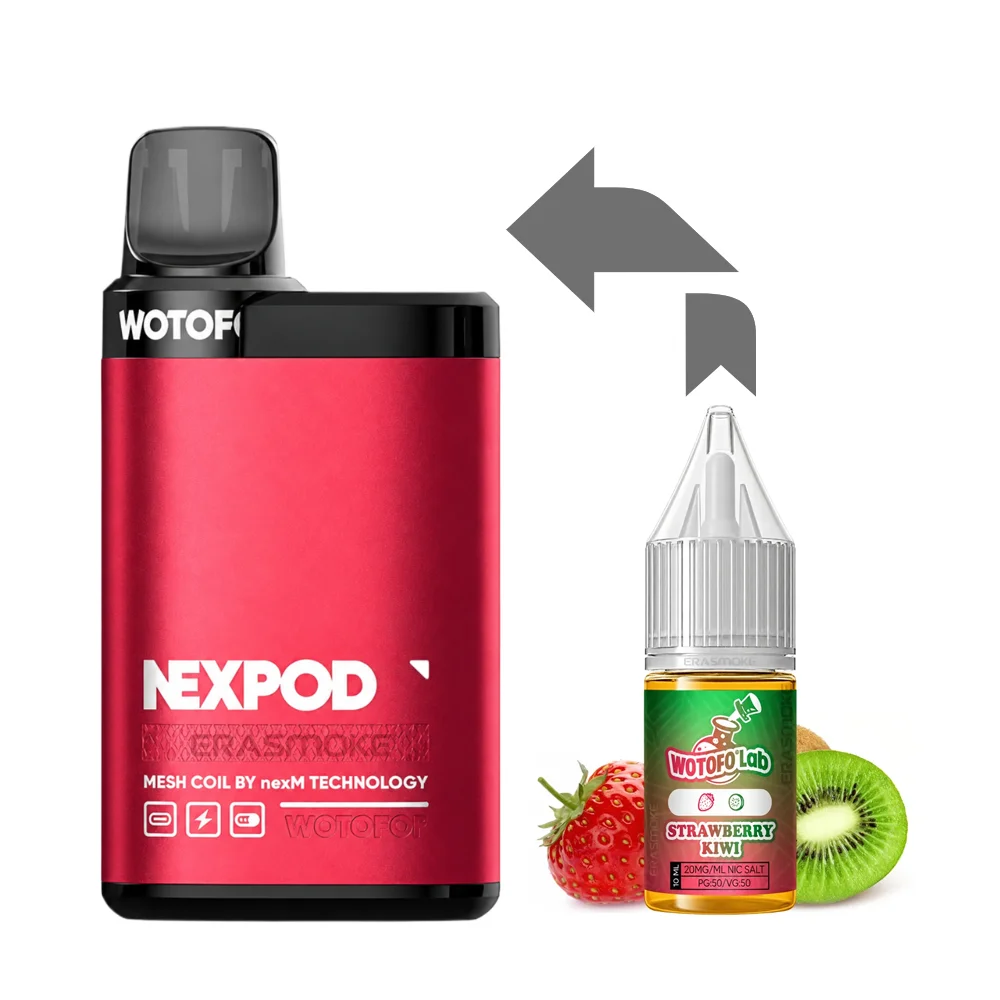 Wotofo NexPod Kit Strawberry Kiwi (Red)