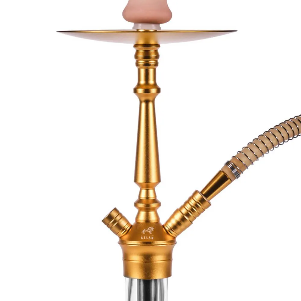 Azlan Shisha High Roller - Gold