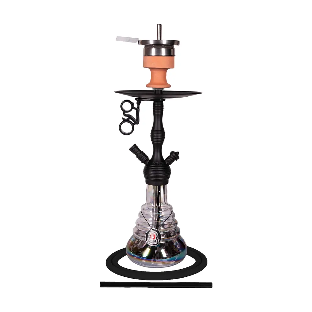 AMY Deluxe Shisha - Small Rips R Schwarz
