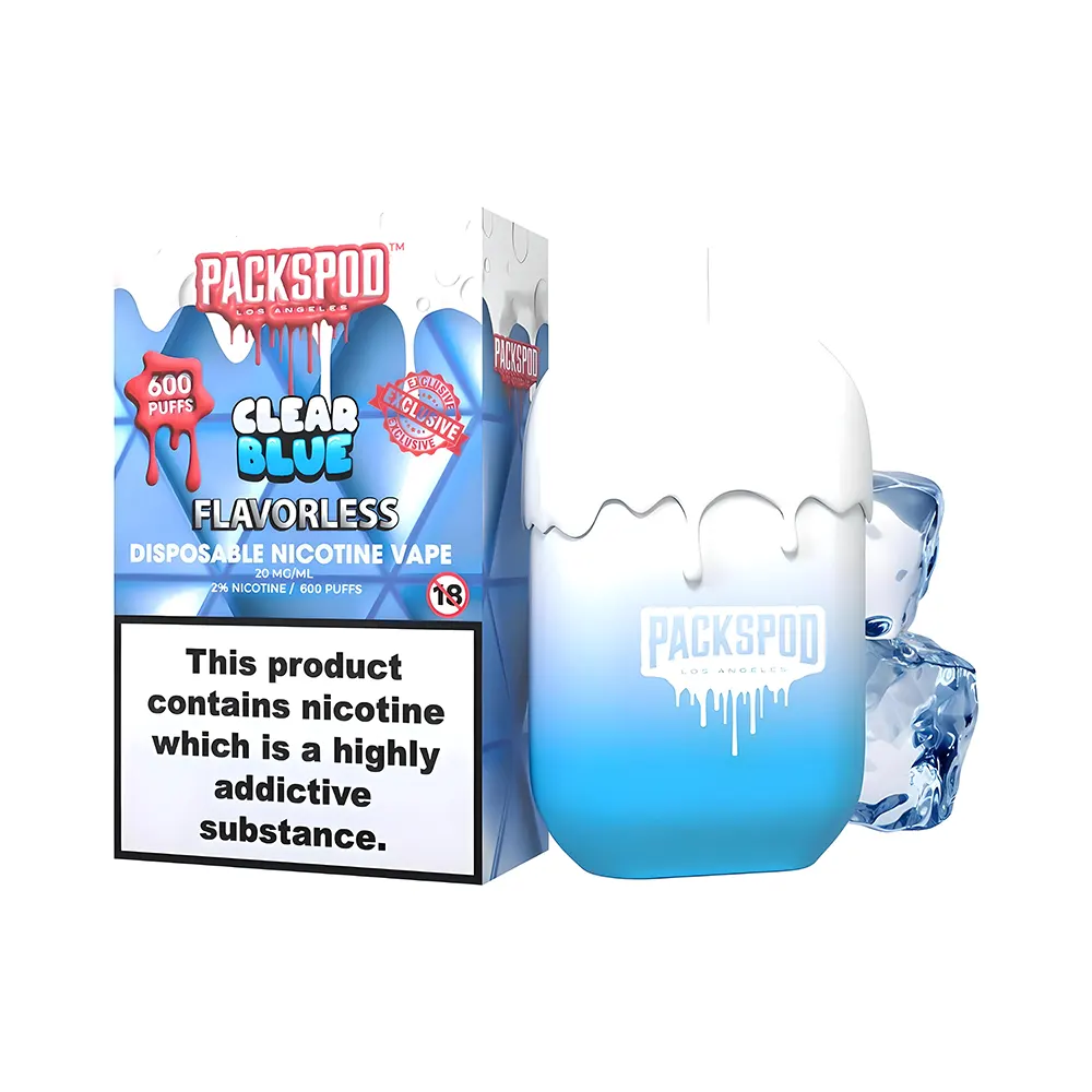 PACKSPOD Clear Blue