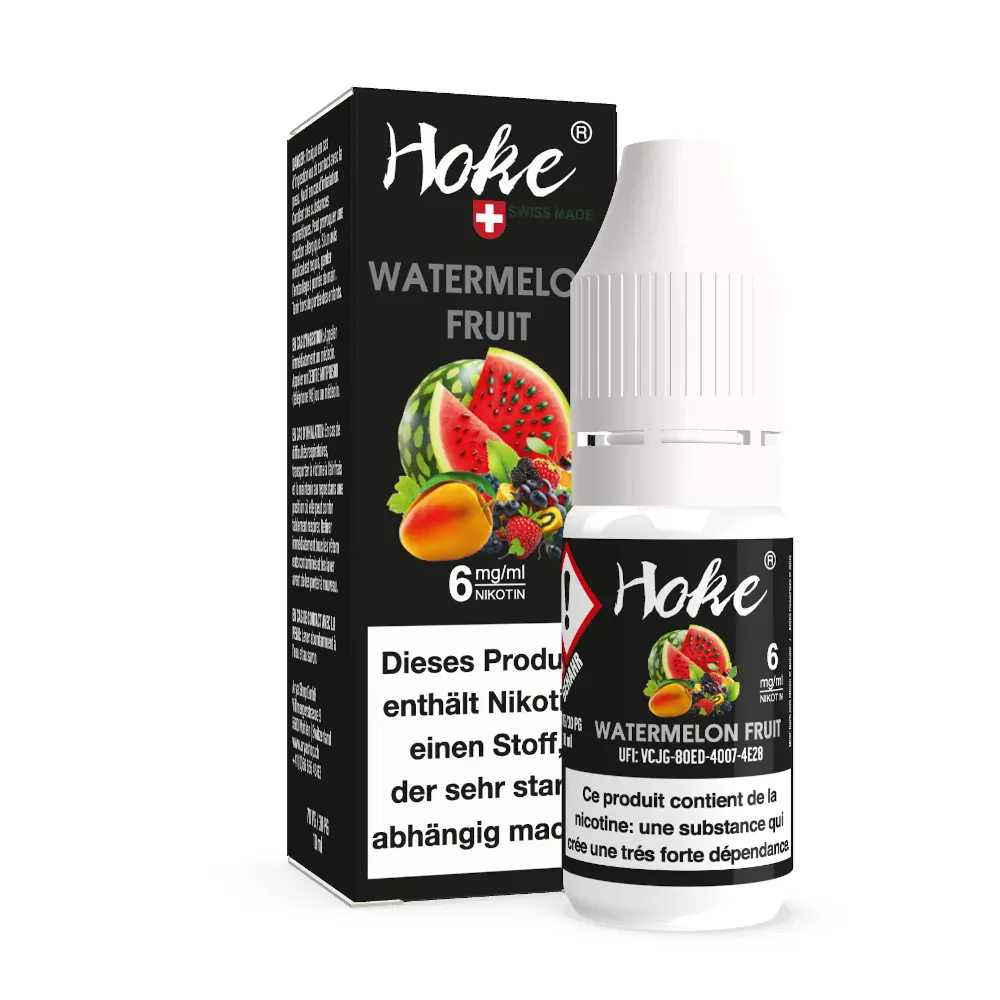 Hoke Liquid Watermelon Fruit 10ml (6mg)