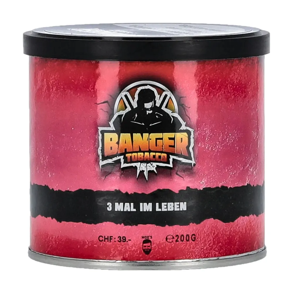 3 Mal im Leben  | Banger Tabak | 200g