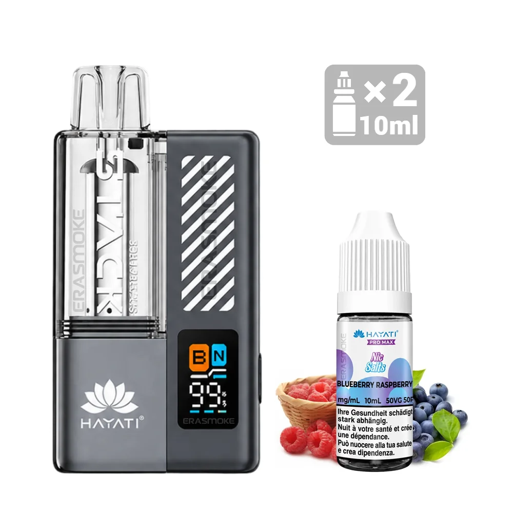 hayati stack elite kit blueberry raspberry