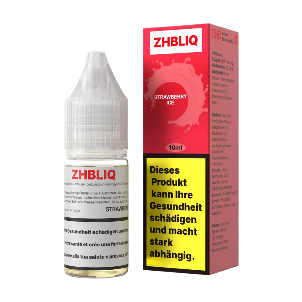 ZHB Liquid Strawberry Ice 10ml (20mg)