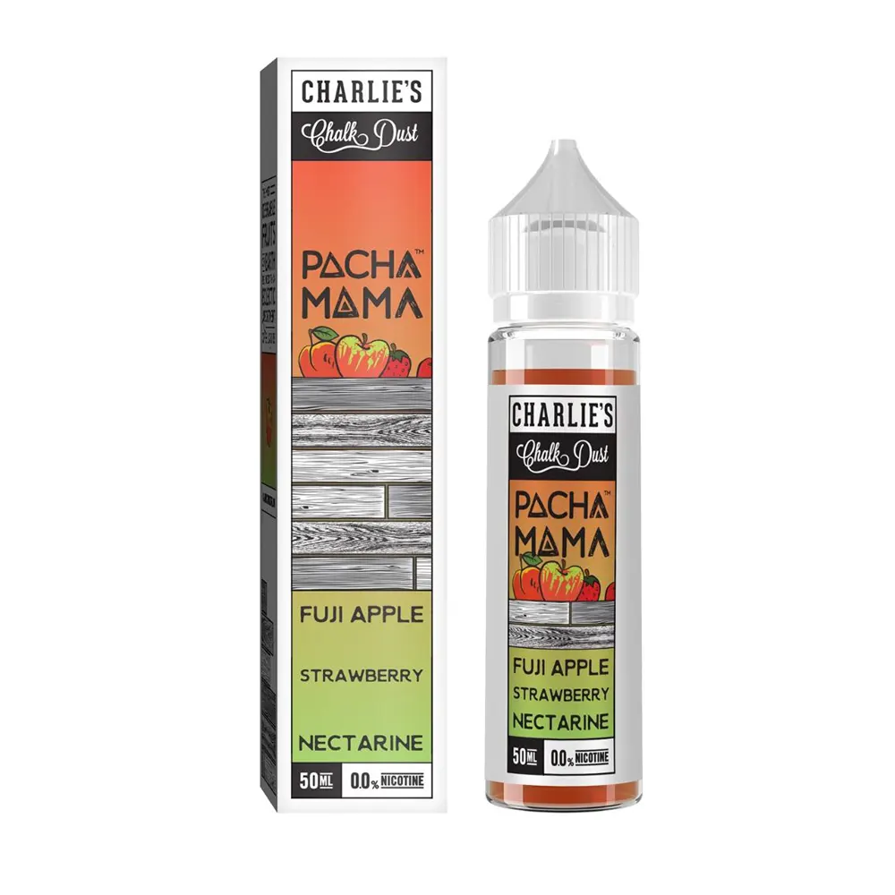 Pacha Mama Fuji Apple Strawberry Nectarine 50ml Shortfill