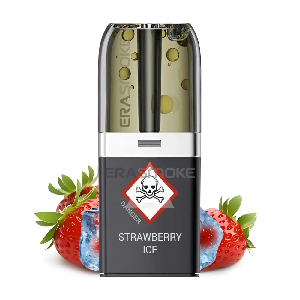 vozol neon plug max pod strawberry ice