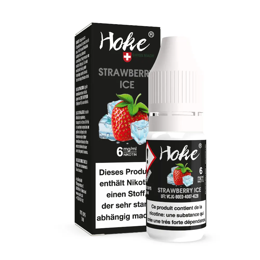 Hoke Liquid Strawberry Ice 10ml