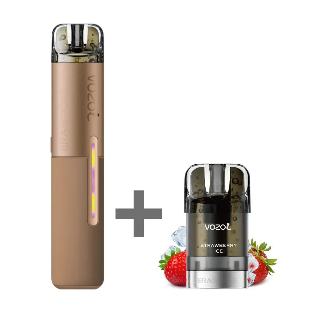 Vozol Sleek Kit Brown (Strawberry Ice) 20mg 
