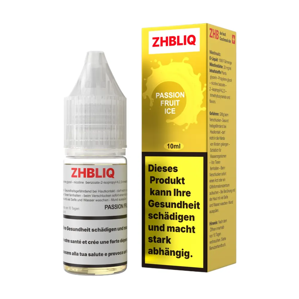 ZHB Liquid Passion Fruit Ice 10ml (20mg)